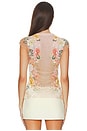 view 3 of 4 Nina Top in Honey Rose Frame