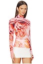 view 2 of 4 Zadie Top in Peach Roses