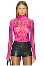 view 1 of 4 Zadie Top in Fuchsia Rose