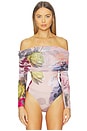 view 2 of 5 Maxine Bodysuit in Photo Rose