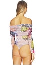 view 4 of 5 Maxine Bodysuit in Photo Rose