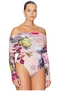 view 6 of 10 Maxine Bodysuit in Photo Rose