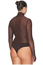 view 8 of 11 Milo Dew Drop Bodysuit in Espresso