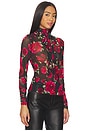 view 2 of 4 Julien Blouse in Painted Roses
