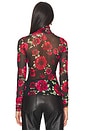 view 3 of 4 Julien Blouse in Painted Roses