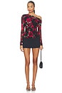 view 4 of 4 Barry Long Sleeve Top in Painted Roses
