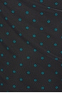 view 5 of 5 Barry Top in Teal Micro Dot