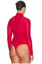 view 8 of 10 Nixie Bodysuit in Kiss Red