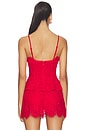 view 3 of 4 Ari Top in Kiss Red