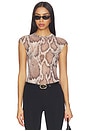 view 1 of 4 Nina Top in Natural Snake
