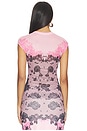 view 3 of 4 Nina Top in Lace Net