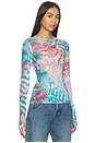 view 2 of 4 Kaylee Top in Pastel Animal