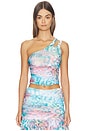view 1 of 5 Phineas Top in Pastel Animal
