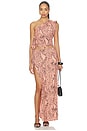 view 5 of 6 EARL トップ in Peach Snake