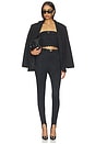 view 4 of 5 Remy Silken Lace Top in Noir