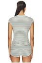 view 3 of 5 ТОП NOLAN in Aqua Stripe