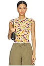 view 1 of 4 Nina Top in Tossed Ditsy