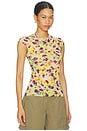 view 2 of 4 Nina Top in Tossed Ditsy