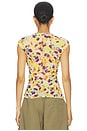 view 3 of 4 Nina Top in Tossed Ditsy