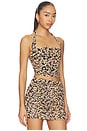 view 2 of 5 Aranya Mesh Top in Bright Bloom