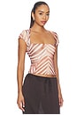 view 2 of 4 Winona Top in Kissing Palms