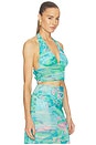 view 2 of 4 Gabriella Top in Turquoise Marble