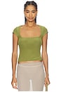 view 1 of 4 Winona Top in Summer Olive