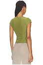 view 3 of 4 Winona Top in Summer Olive