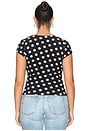 view 6 of 8 WINONA 탑 in Antique Noir Dot