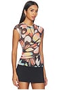 view 2 of 4 Nina Top in Brandy Butterfly