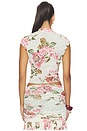 view 4 of 4 Adjoa Top in Layered Roses