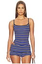 view 1 of 6 BODY FRANCES in Indigo Stripe