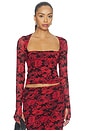 view 1 of 4 Ines Top in Rose Kissed