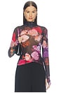 view 1 of 4 Zadie Top in Violet Roses