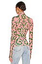 view 3 of 4 Zadie Top in Blush Damask