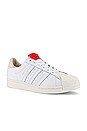 view 1 of 2 ZAPATILLAS DE CAÑA BAJA SHELLTOE in White & Red