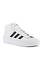 view 1 of 2 SNEAKERS HAUTES in White & Black