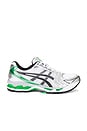 view 1 of 6 Gel-Kayano 14 in White & Malachite Green