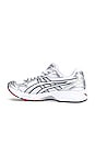 view 5 of 6 GEL-KAYANO 14 in White & Silver
