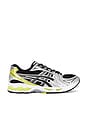 view 1 of 6 Gel-kayano 14 Sneakers in Black & Lemon Spark