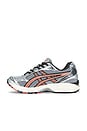 view 5 of 6 GEL-KAYANO 14 Sneaker in White & Papaya