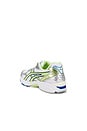 view 3 of 6 Gel-kayano 14 in White & Lime Green