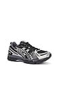 view 2 of 6 Gel-kayano 12.1 Sneaker in Black & Pure Silver