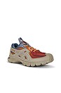 view 2 of 6 UB スニーカー in Olive Grey & Rust Orange