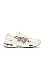 view 1 of 6 Gel-NYC Sneaker in White & Roasted Coffee