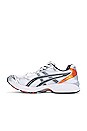 view 5 of 6 Gel-kayano 14 Sneaker in White & Piquant Orange
