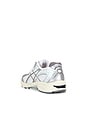 view 3 of 6 Gel-Nimbus 10.1 Sneaker in White & Airy Blue