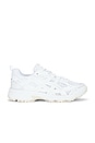 view 1 of 6 Gel-Nunobiki Sneaker in White & Pure Silver