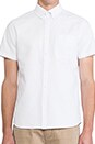 view 4 of 4 Aviator Shirt in Oxford White