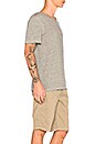view 2 of 4 Ramsey Tee in Heather Grey & Desert Stone